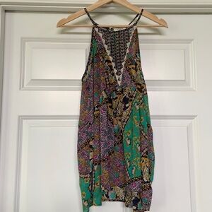 UMGEE Women’s Patterned Tank Blouse sz S